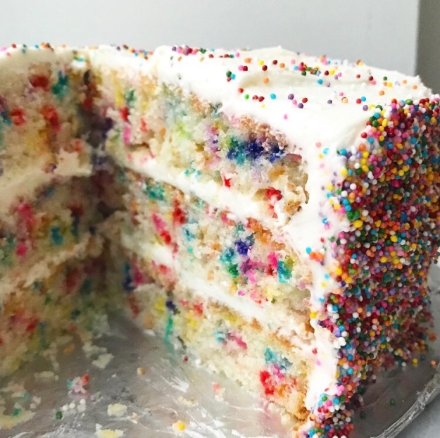 Funfetti Layer Cake