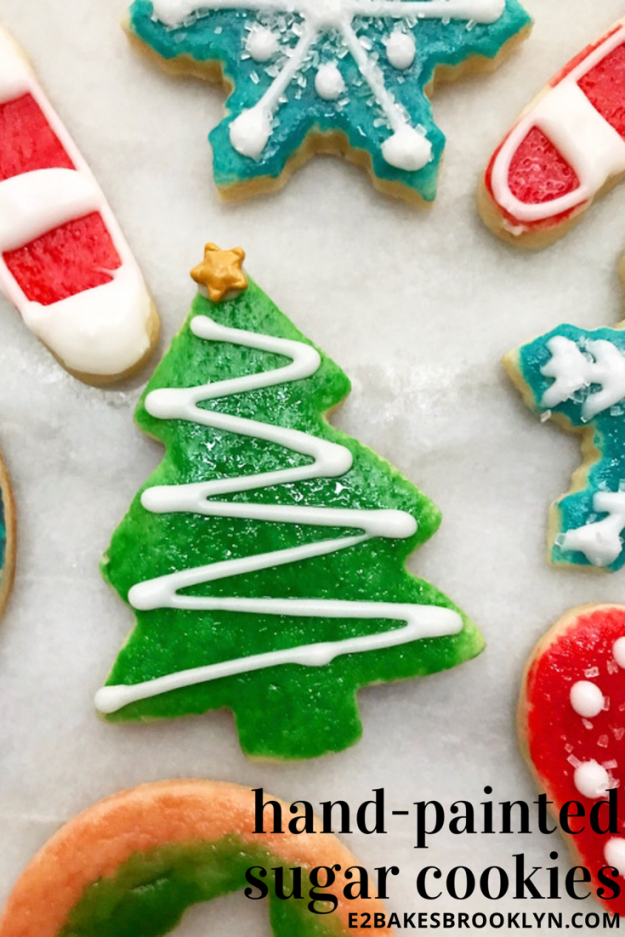 Hand-Painted Sugar Cookies {Kid-Friendly Cookie Decorating}