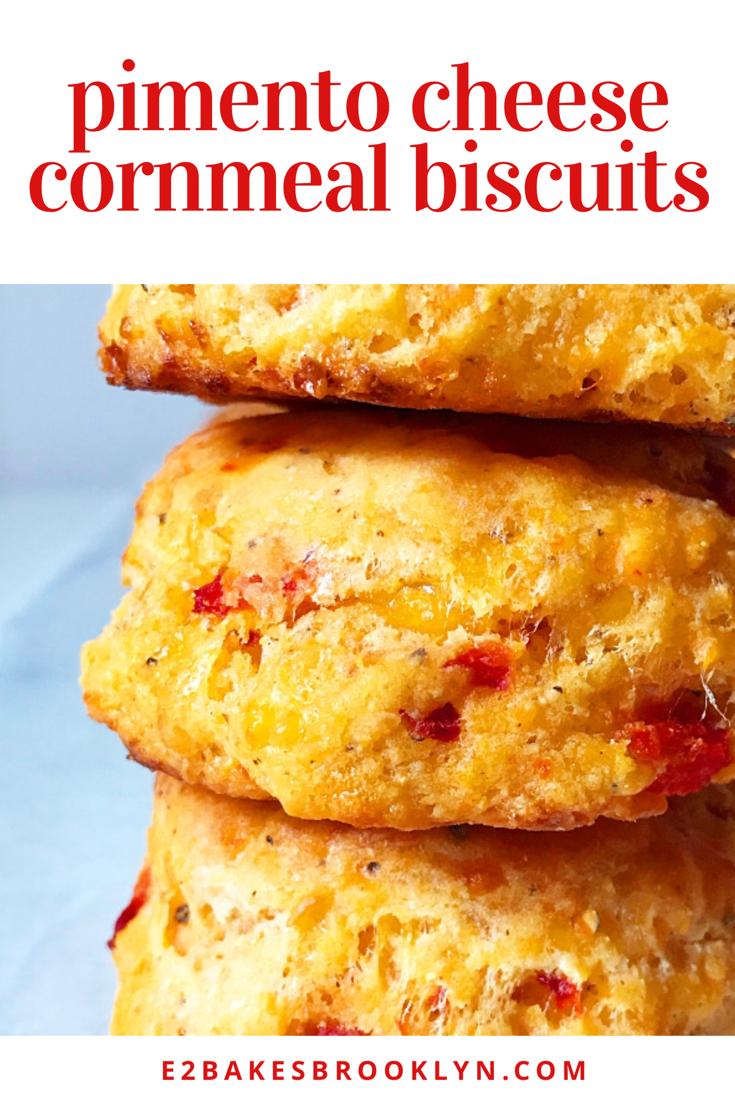 Pimento Cheese Cornmeal Biscuits