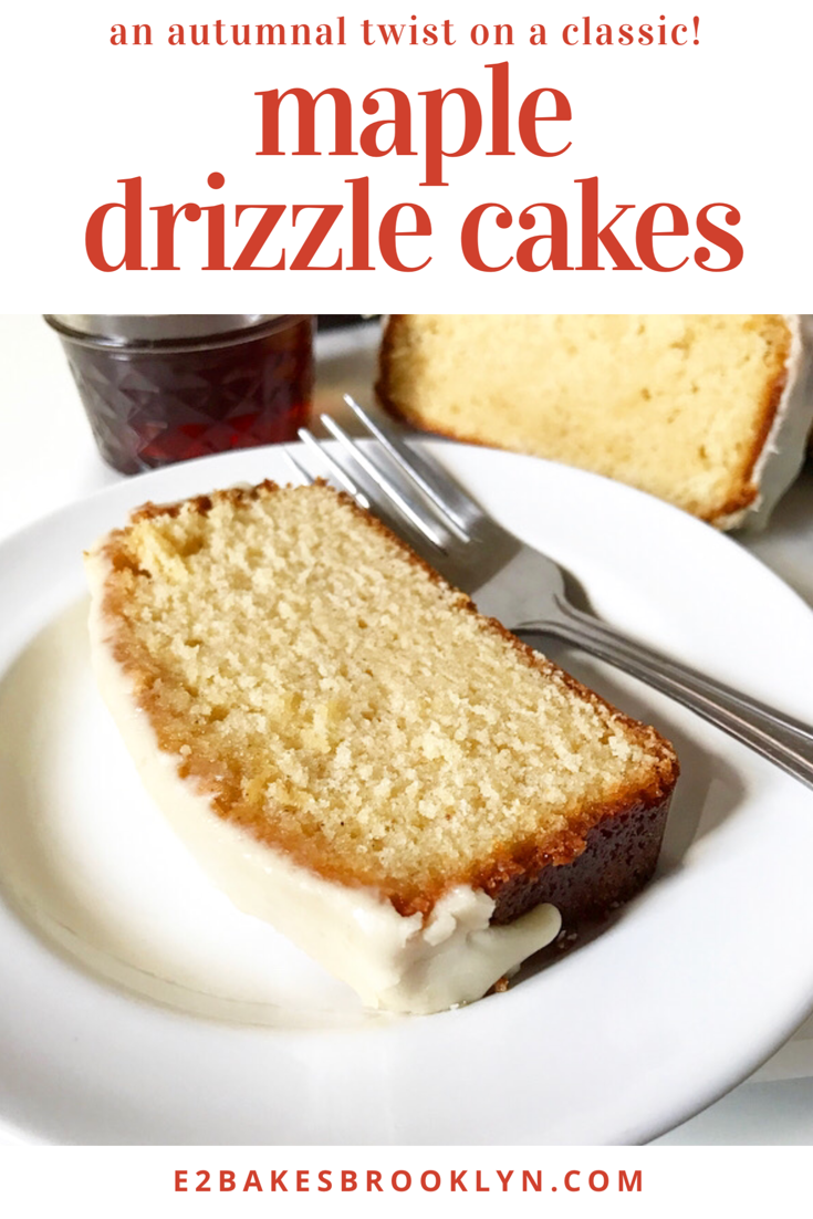 Maple Drizzle Cakes