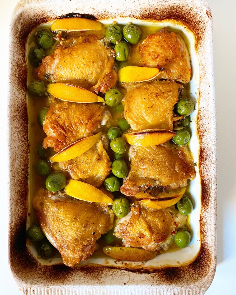 Chicken with Lemon & Olives
