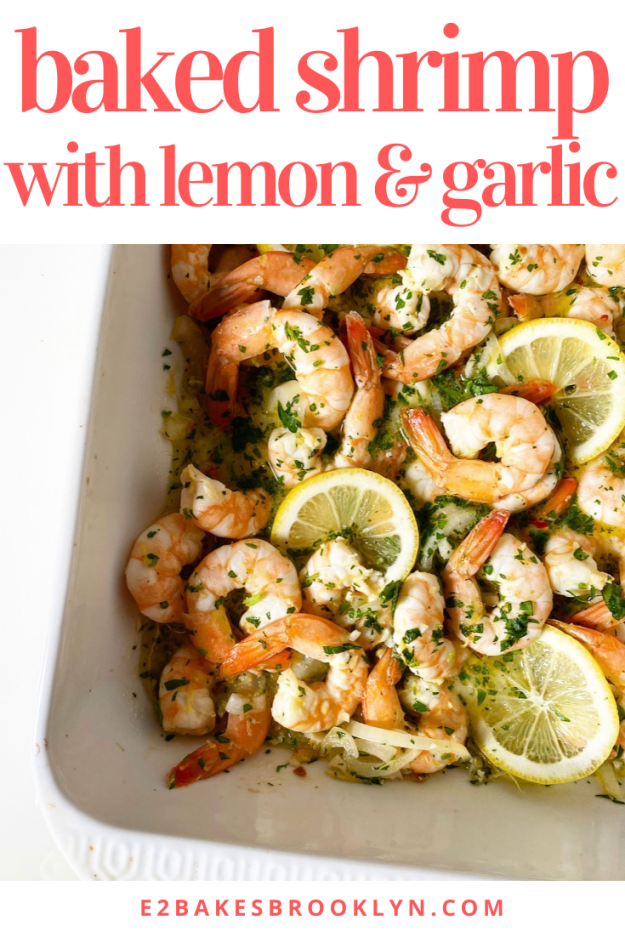 Baked Shrimp with Lemon & Garlic